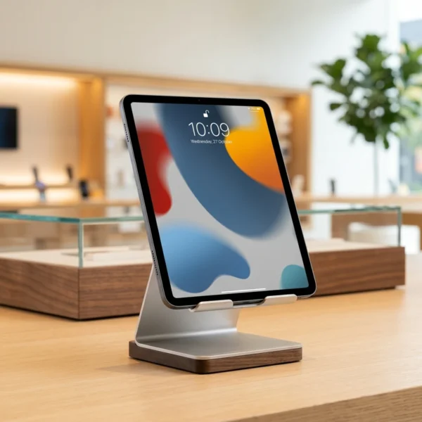 Apple iPad Pro 11-inch M1 Wi-Fi 256GB Space Gray shown on display stand in store
