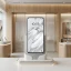 OnePlus Ace 5 Pro 5G Ceramic White Elite Edition front panel shown on stand
